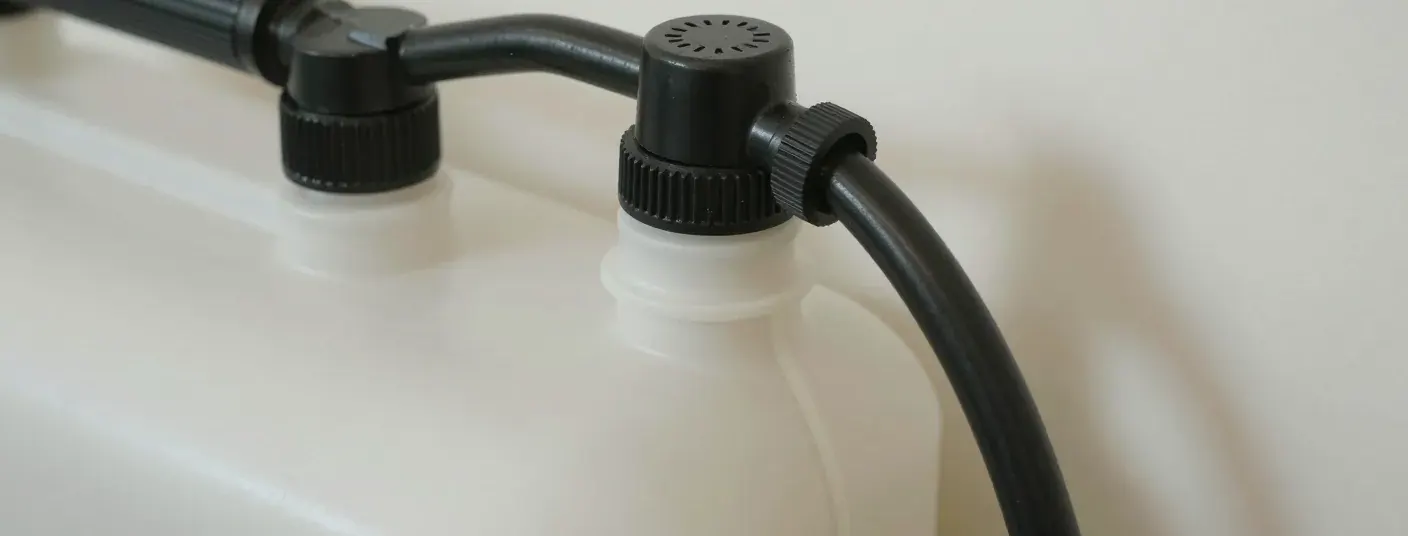Drucksprühgerät mit Dosierskala