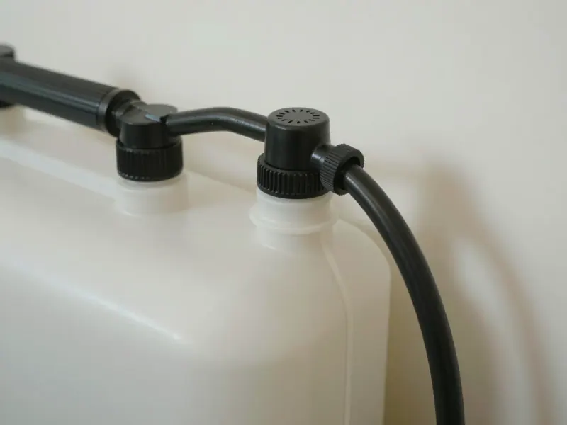 Drucksprühgerät mit Dosierskala